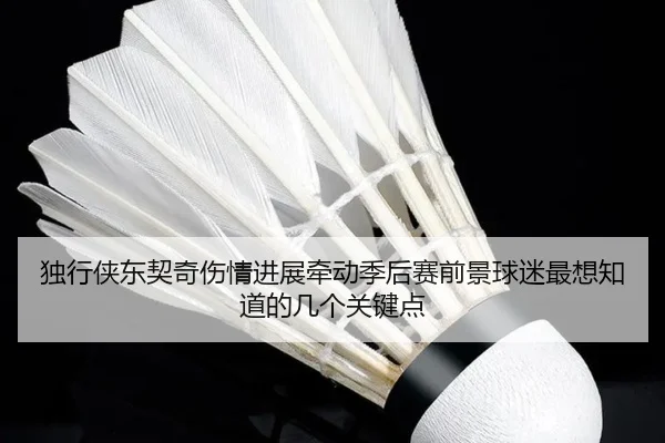 独行侠东契奇伤情进展牵动季后赛前景球迷最想知道的几个关键点